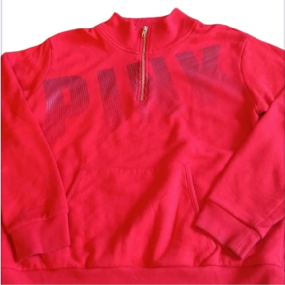 PINK VS Quarter Zip Sweatshirt - Picture 2 of 2